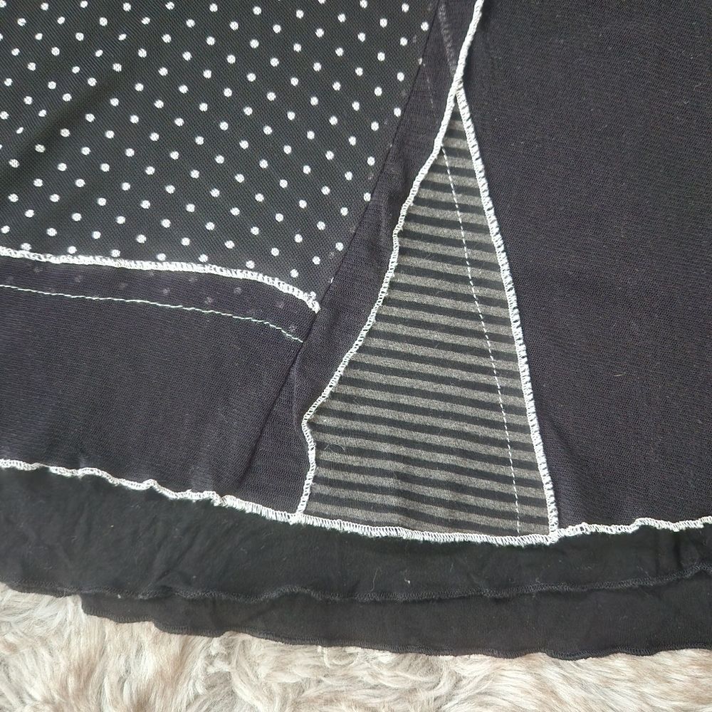 Violet Ruby Patchwork Pattern Mixed Black And Whi… - image 2